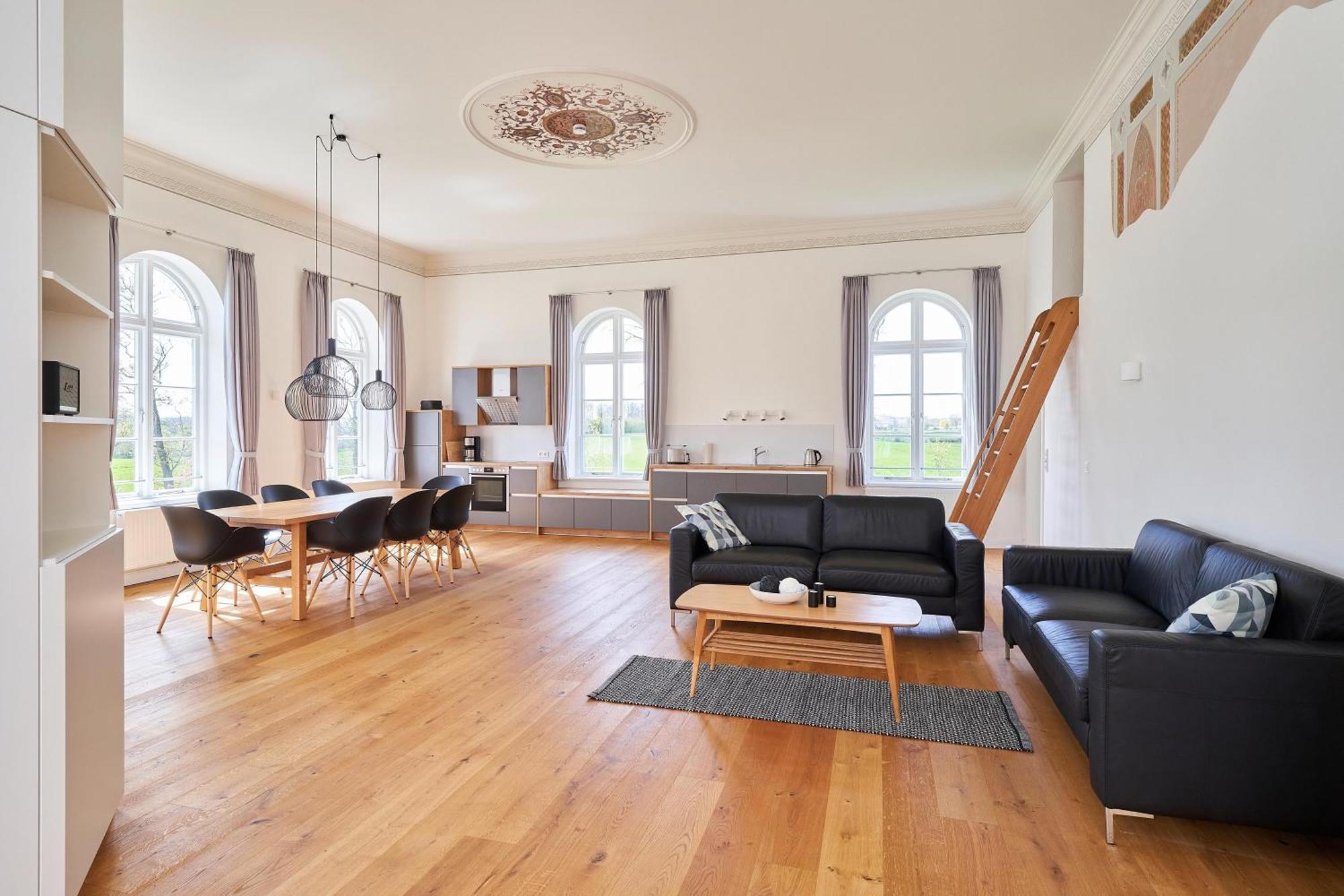 Ferienwohnungen Herrenhaus Gut Oestergaard Steinberg  Εξωτερικό φωτογραφία