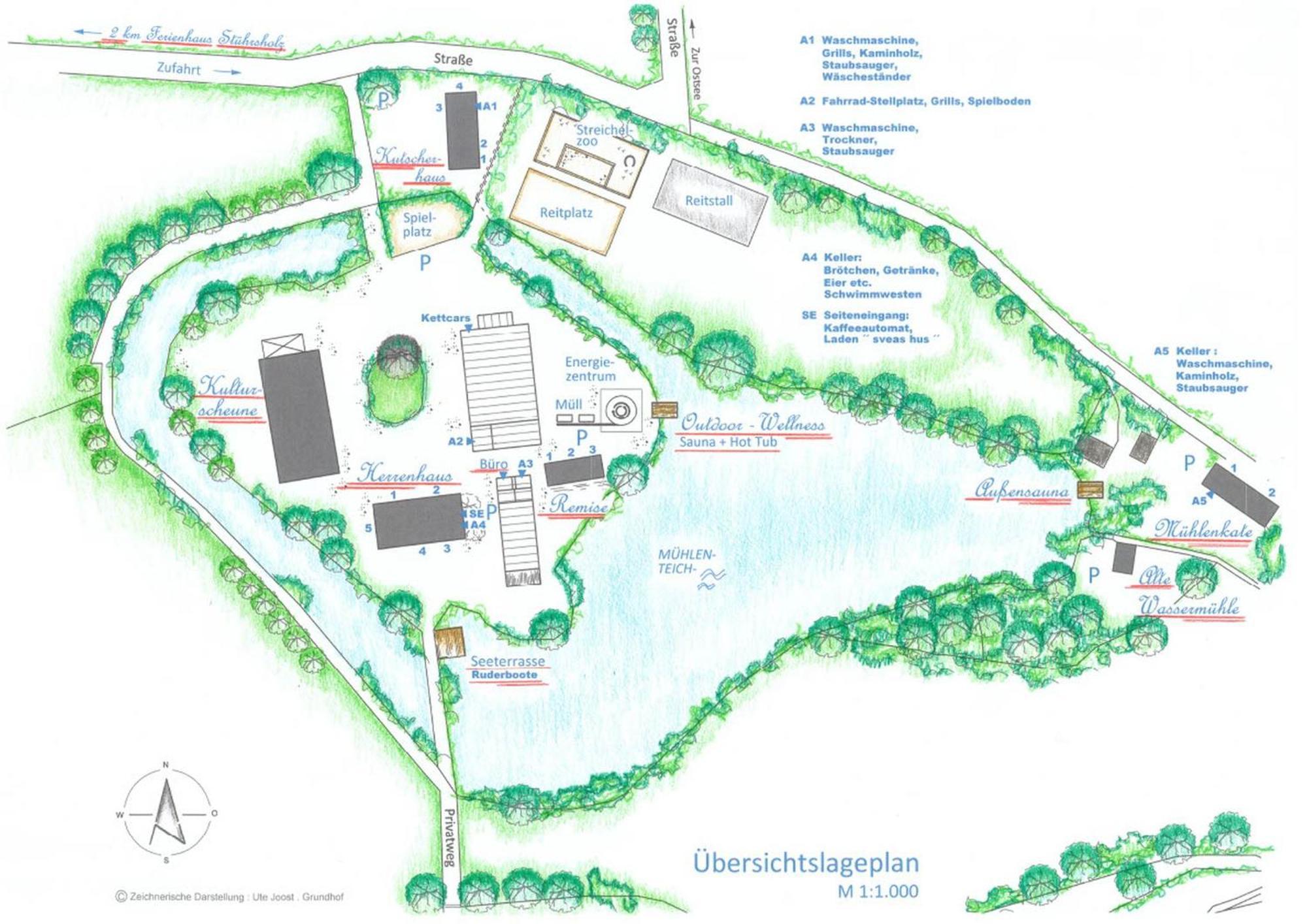 Ferienwohnungen Herrenhaus Gut Oestergaard Steinberg  Εξωτερικό φωτογραφία